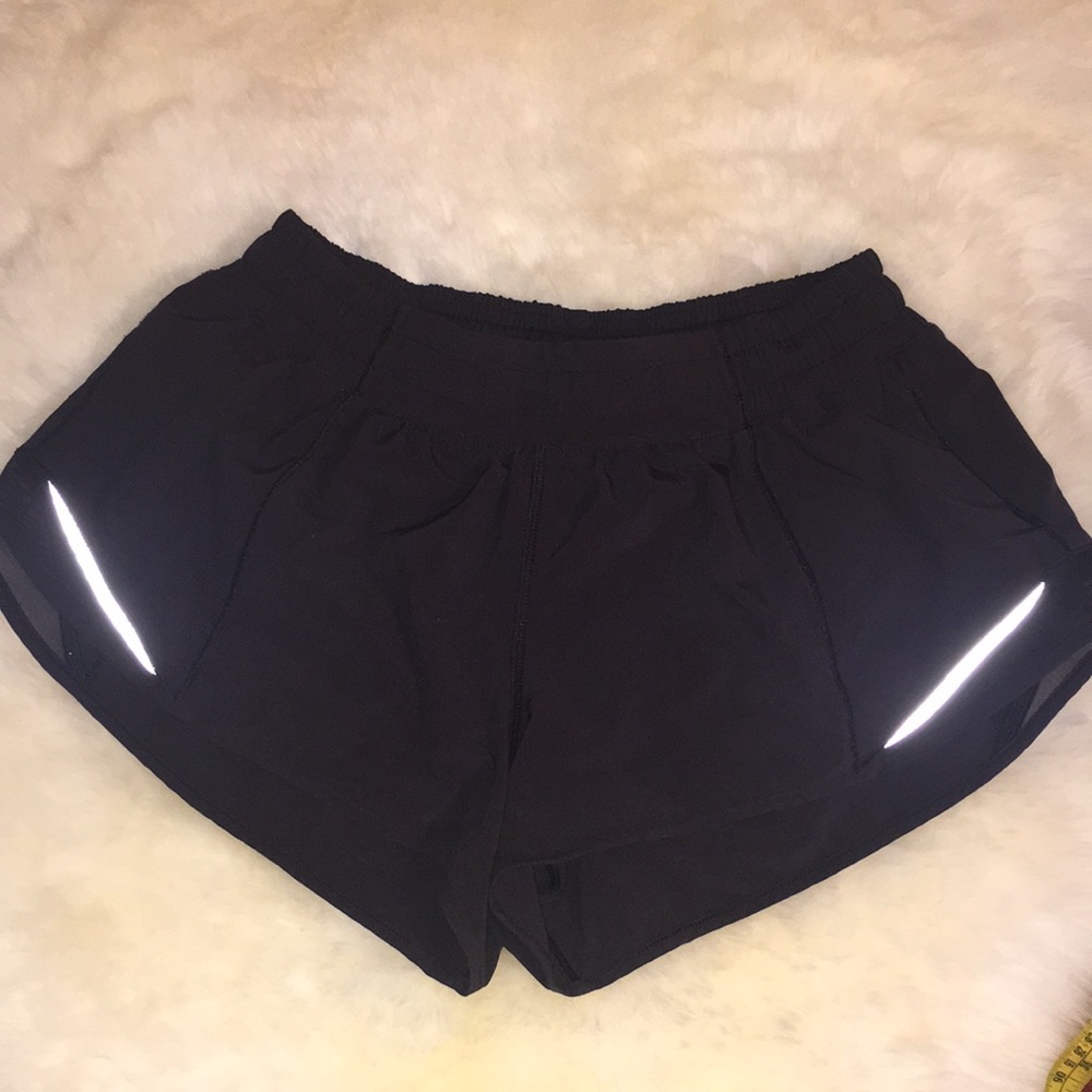 Hotty Hot Shorts by Lululemon Size 8 new with 2 1/2” inseam